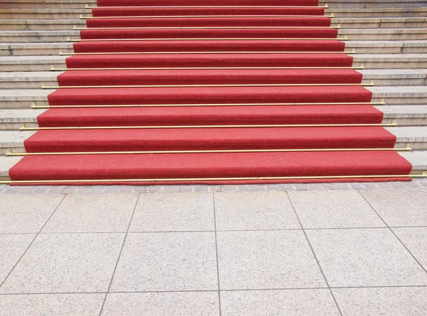 Red carpet — Stock Photo, Image
