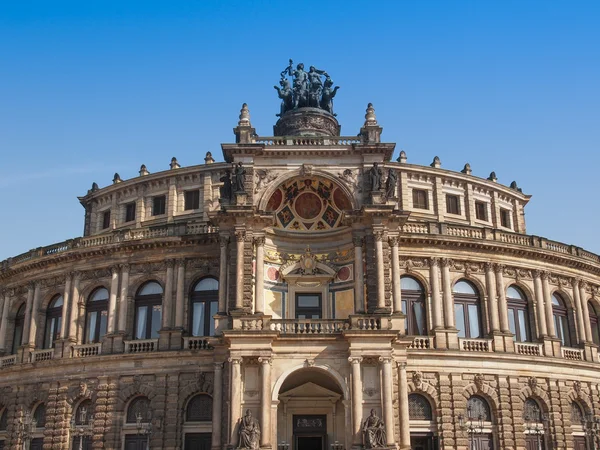 Dresden Semperoper — Stockfoto