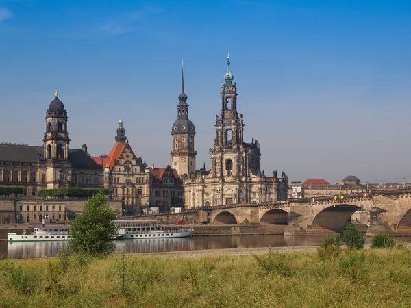 Hofkirche da cômoda — Fotografia de Stock