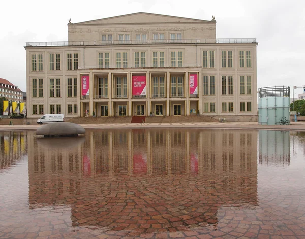 Operhaus Lipsk — Zdjęcie stockowe