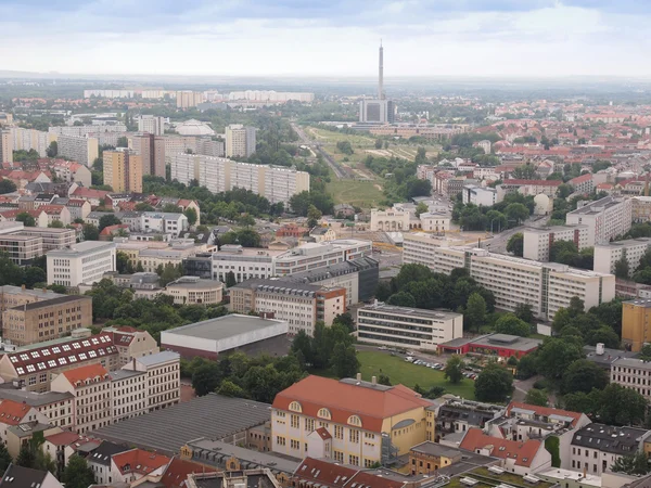 Lipcsei légifelvételek — Stock Fotó