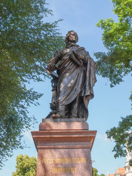 Mendelssohn Denkmal Leipzig — Fotografia de Stock