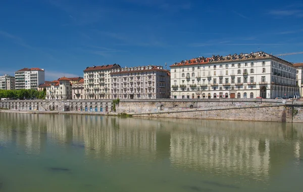 Rio po turin — Fotografia de Stock