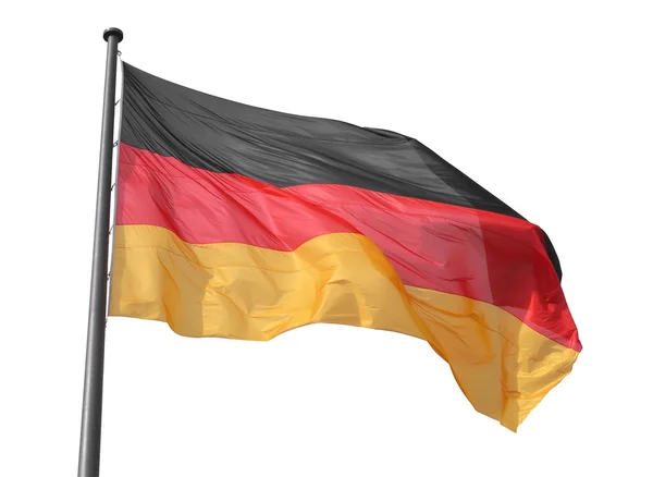 Deutsche Flagge — Stockfoto