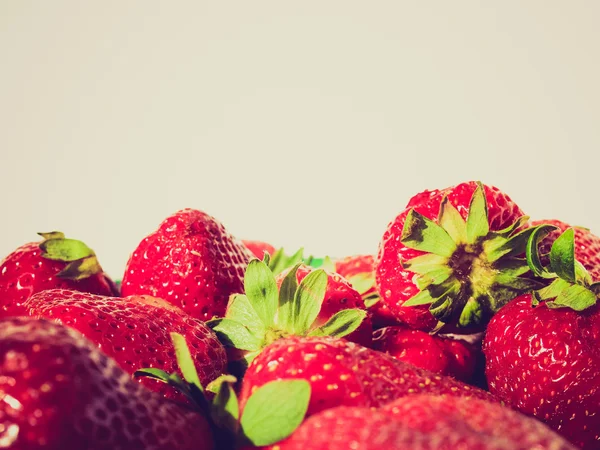 Retro look Strawberry — Stock Photo, Image