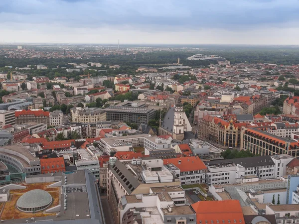 Leipzig luftbild — Stockfoto