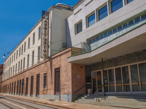 Auditorio Rai Turín — Foto de Stock