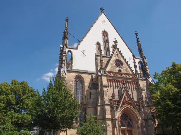 Thomaskirche 莱比锡 — 图库照片