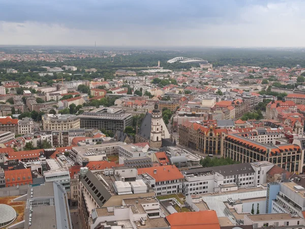 Leipzig luftbild — Stockfoto