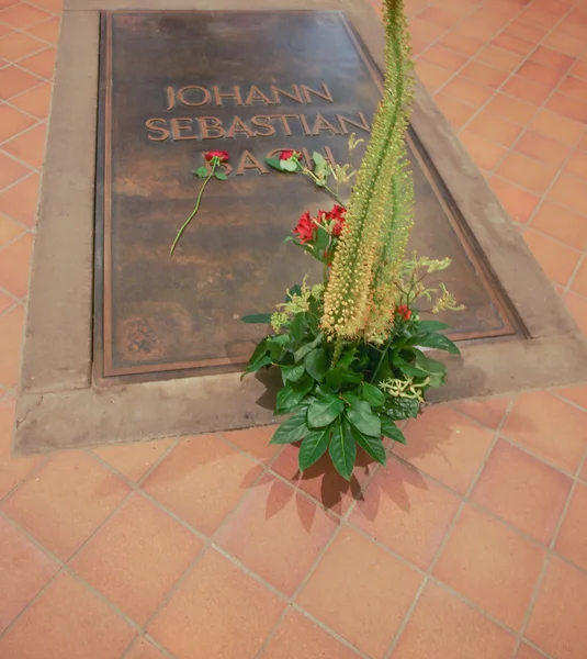 Bach grave — Stock Photo, Image