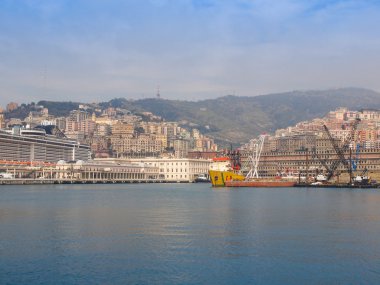 Cenova İtalya deniz manzarası