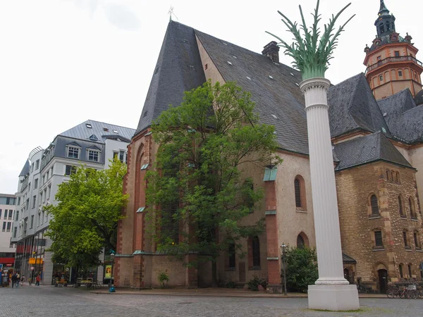 Nikolaikirche Leipzig — Stok fotoğraf