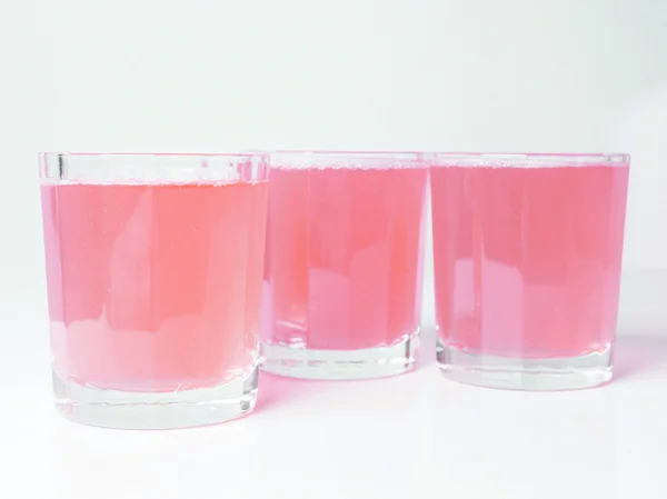 Pink grapefruit saft — Stock Photo, Image