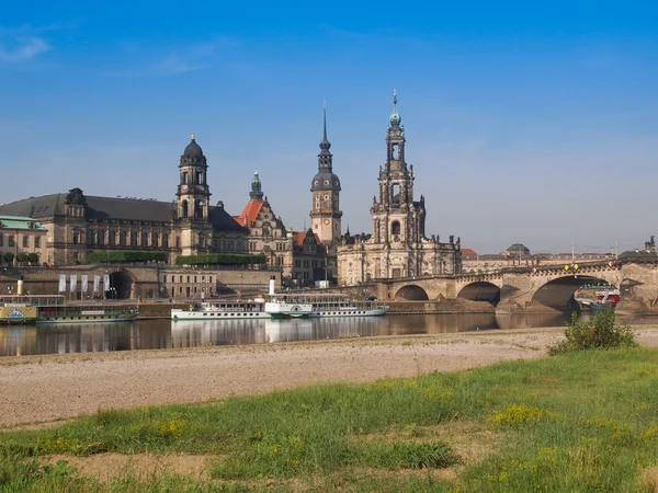 Dresden Hofkirche — Stockfoto