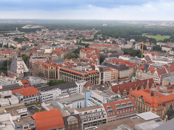Leipzig vue aérienne — Photo