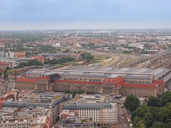 Vista aérea de Leipzig — Foto de Stock