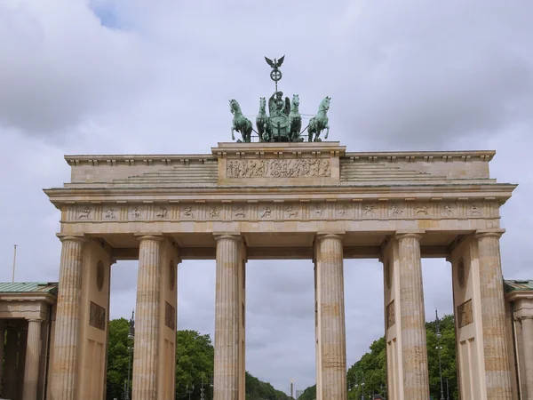 Berlín Brandenburger tor — Foto de Stock