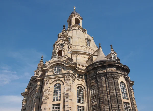 圣母教堂德累斯顿 — 图库照片