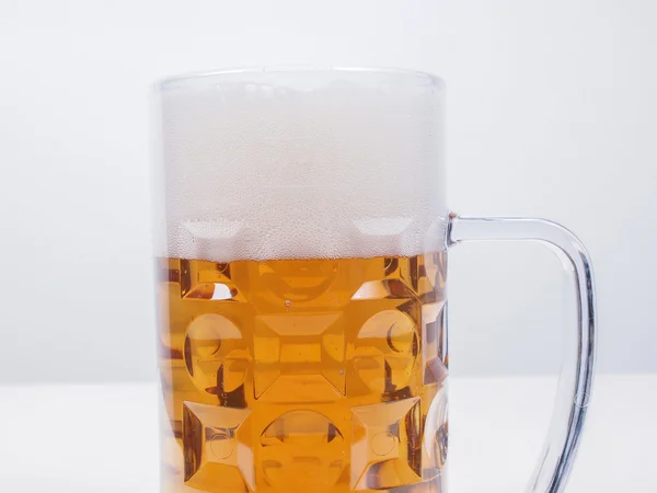 लेगर बीयर ग्लास — स्टॉक फ़ोटो, इमेज