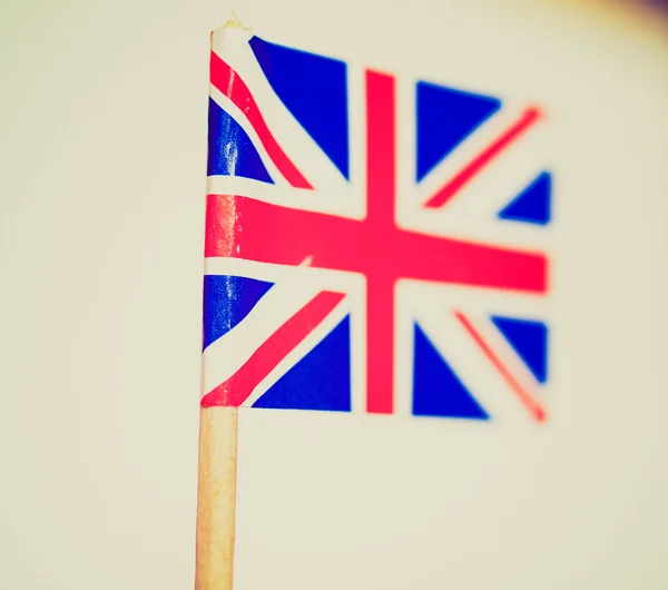 Retro olhar bandeira do Reino Unido — Fotografia de Stock