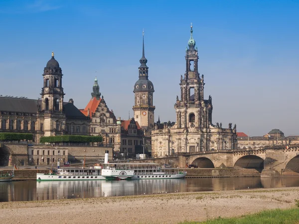 Hofkirche da cômoda — Fotografia de Stock