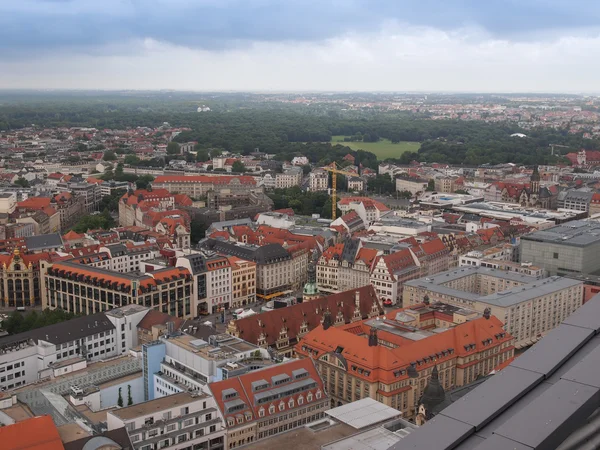 Leipzig vista aérea — Fotografia de Stock