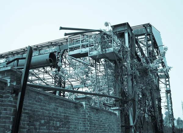 Verlassene Fabrik — Stockfoto