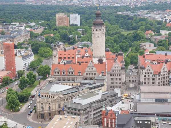 Vista aérea de Leipzig — Foto de Stock