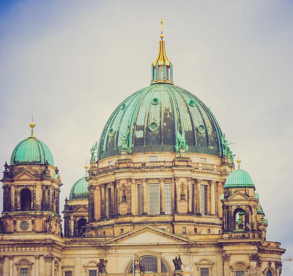 Retro utseende Berliner Dom — Stockfoto