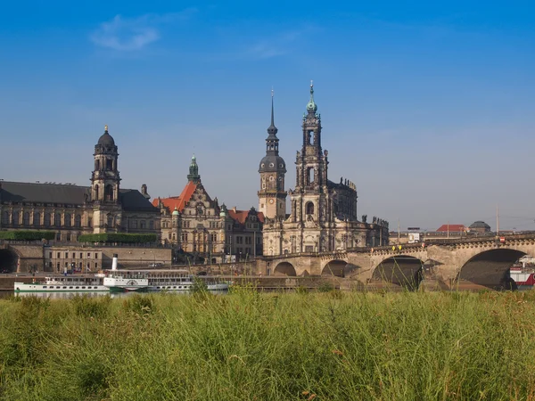 Hofkirche da cômoda — Fotografia de Stock