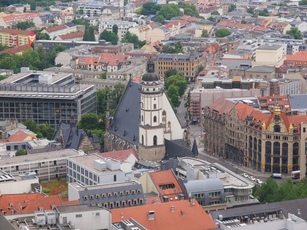 Vista aérea de Leipzig — Foto de Stock