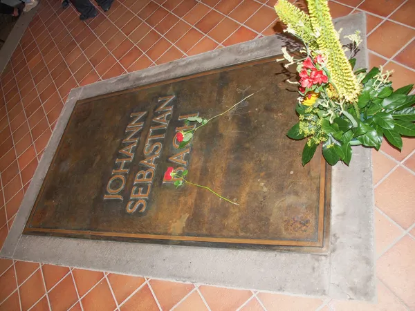 Bach mezarı — Stok fotoğraf