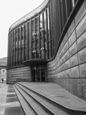 siyah-beyaz teatro regio Kraliyet Tiyatrosu, Torino