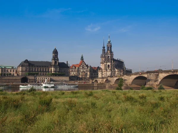 Hofkirche da cômoda — Fotografia de Stock