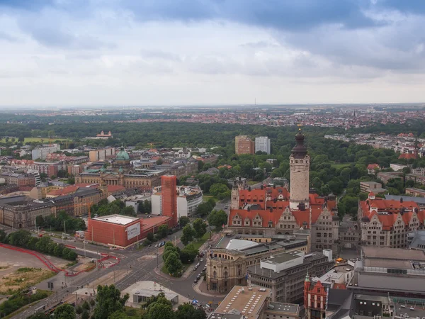 Leipzig vue aérienne — Photo