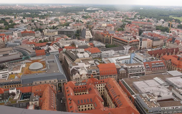 Leipzig luftbild — Stockfoto