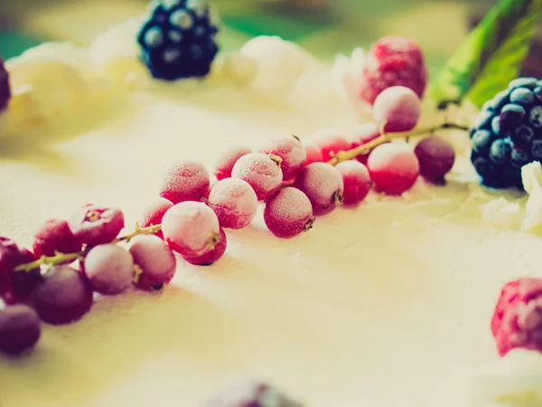 Retro look Pie cake — Stock Photo, Image