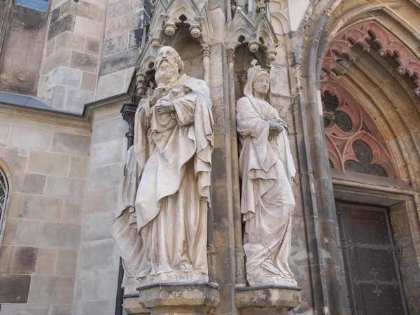 Thomaskirche Lipsko — Stock fotografie