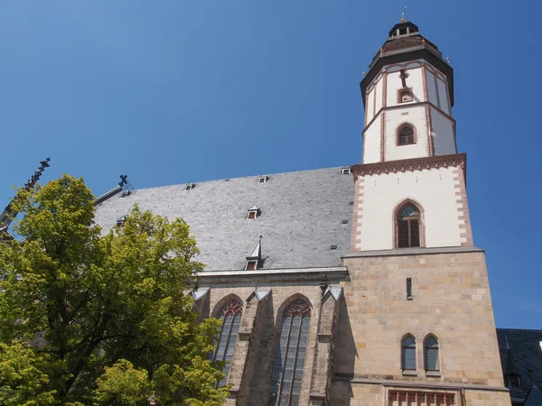 Thomaskirche Lipsko — Stock fotografie