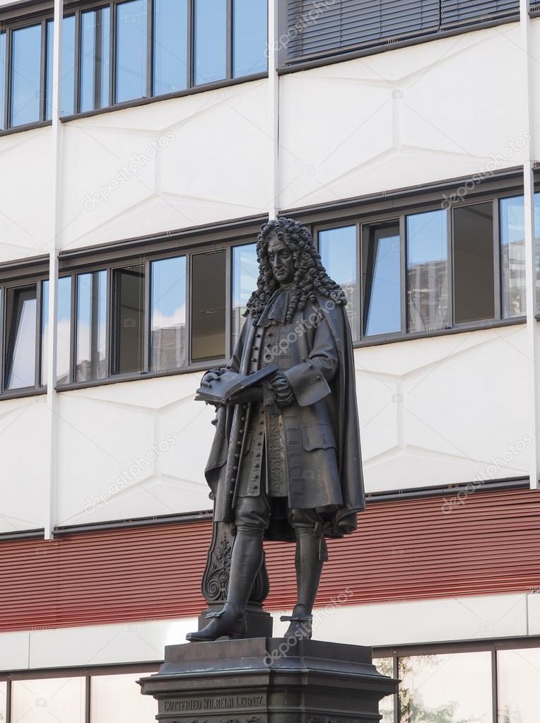 Leibniz Denkmal Leipzig