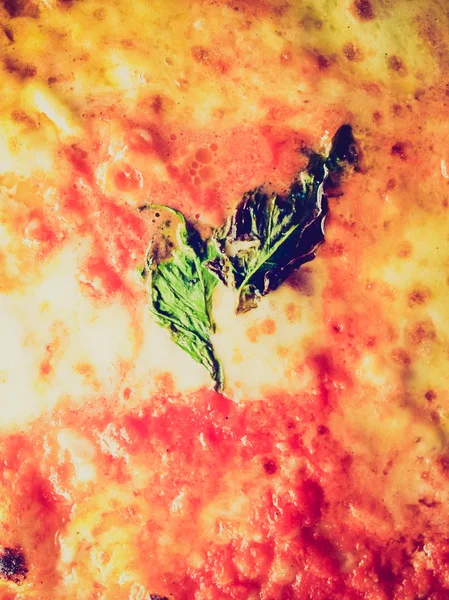 Retro titta Pizza bild — Stockfoto