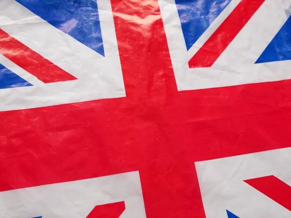 Vlag onder Britse vlag — Stockfoto