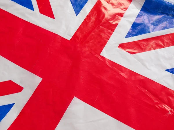 Vlag onder Britse vlag — Stockfoto