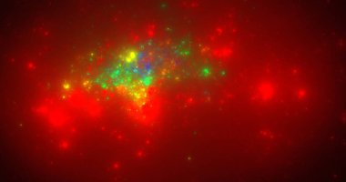 gerçekçi nebula galaksisi arka plan olarak kullanışlı