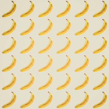 Retro görünüm muz arka plan