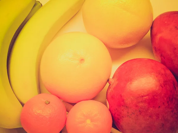Retro look Fruits picture — Stock Photo, Image