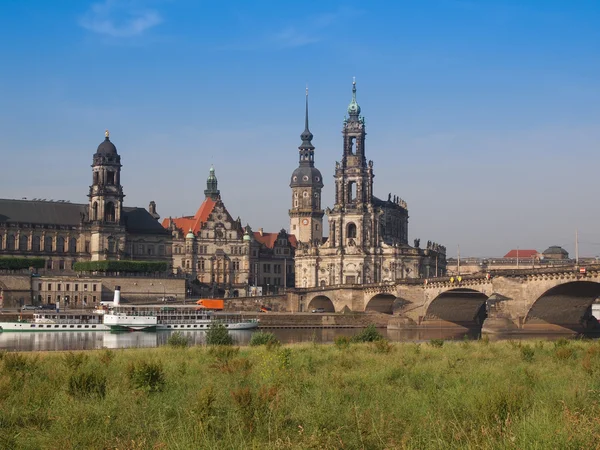 Dresden Hofkirche — Stockfoto