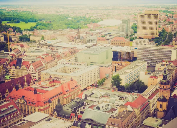 Leipzig vista aérea — Fotografia de Stock