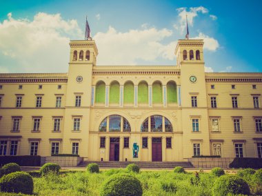 Retro görünüm hamburger bahnhof