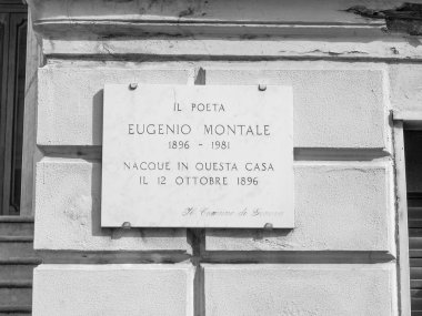 siyah-beyaz eugenio montale evi